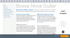 Desktop Screenshot of bossanovaguitar.com